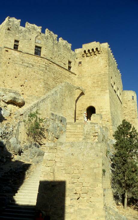 Lindos stairs